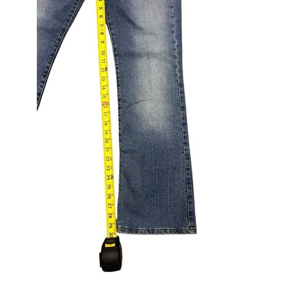 Levis 515 Medium Wash Boot Cut Denim Jeans Womens 6 Medium - Picture 11 of 11